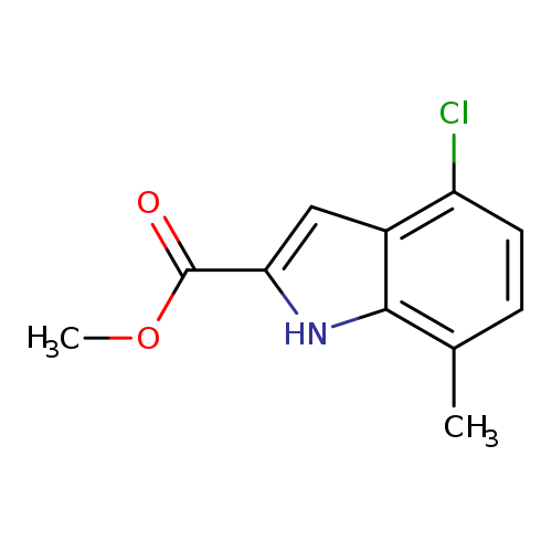 methyl 4-chloro-7-methyl-1H-indole-2-carboxylate