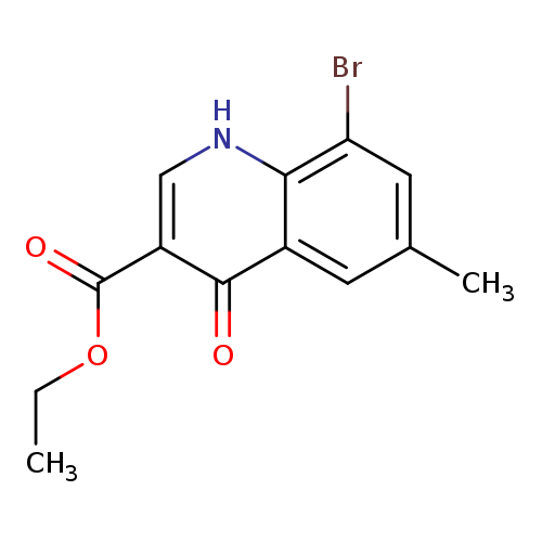 8-Bromo-4-hydroxy-6-methylquinoline-3-carboxylic acid ethyl ester