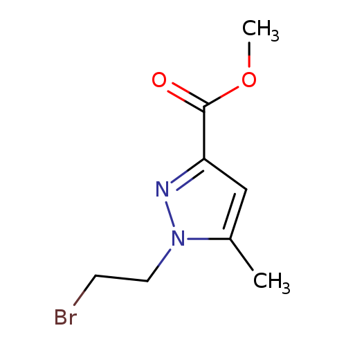 methyl 1-(2-bromoethyl)-5-methyl-1H-pyrazole-3-carboxylate