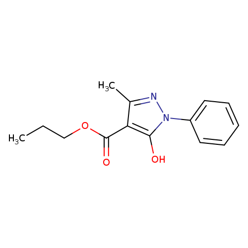 Propyl 5-hydroxy-3-methyl-1-phenyl-1h-pyrazole-4-carboxylate