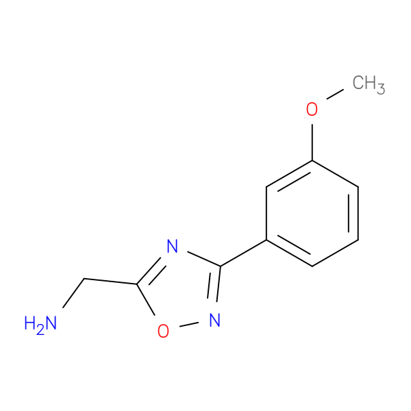[3-(3-Methoxyphenyl)-1,2,4-oxadiazol-5-yl]methanamine