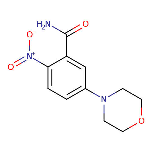 5-Morpholino-2-nitrobenzenecarboxamide