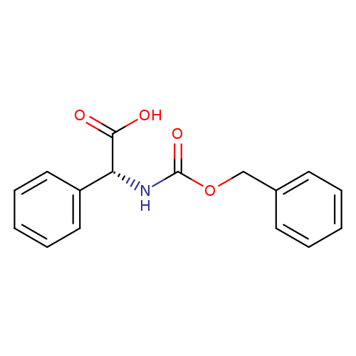 Benzeneacetic acid, α-​[[(phenylmethoxy)​carbonyl]​amino]​-​, (αR)​-