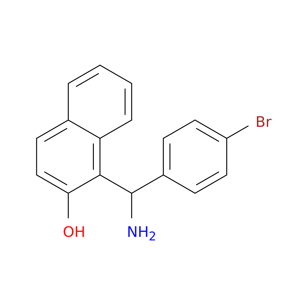 1-[AMINO-(4-BROMO-PHENYL)-METHYL]-NAPHTHALEN-2-OL