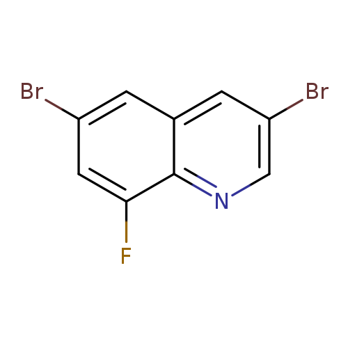 3,6-dibromo-8-fluoroquinoline