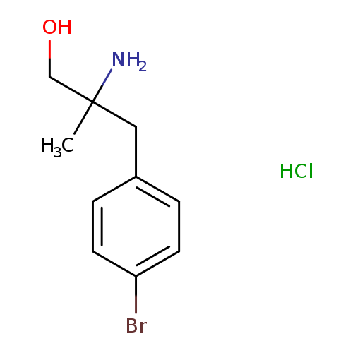 2-amino-3-(4-bromophenyl)-2-methylpropan-1-ol hydrochloride