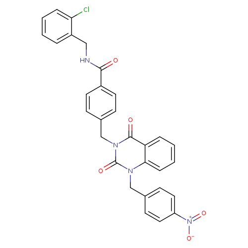 N-[(2-chlorophenyl)methyl]-4-({1-[(4-nitrophenyl)methyl]-2,4-dioxo-1,2,3,4-tetrahydroquinazolin-3-yl}methyl)benzamide