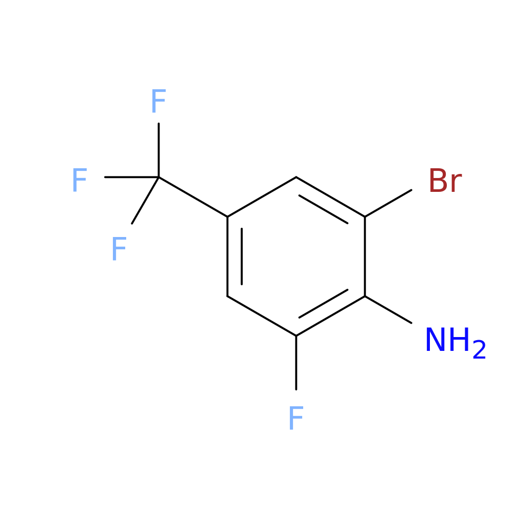 2-bromo-6-fluoro-4-(trifluoromethyl)aniline