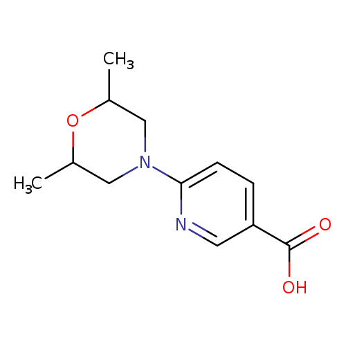 6-(2,6-Dimethylmorpholin-4-yl)pyridine-3-carboxylic acid