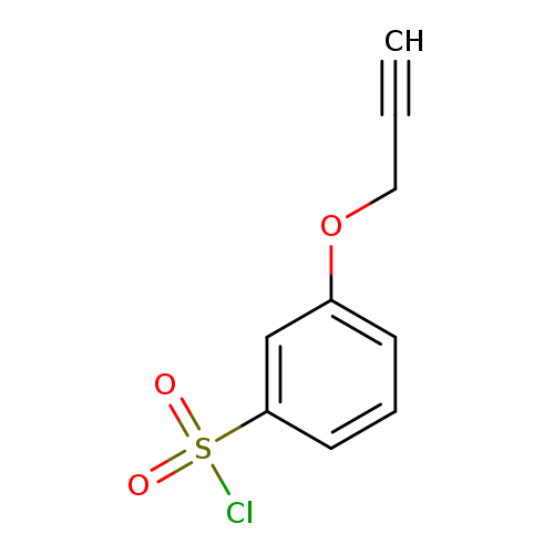 3-(Prop-2-yn-1-yloxy)benzene-1-sulfonyl chloride