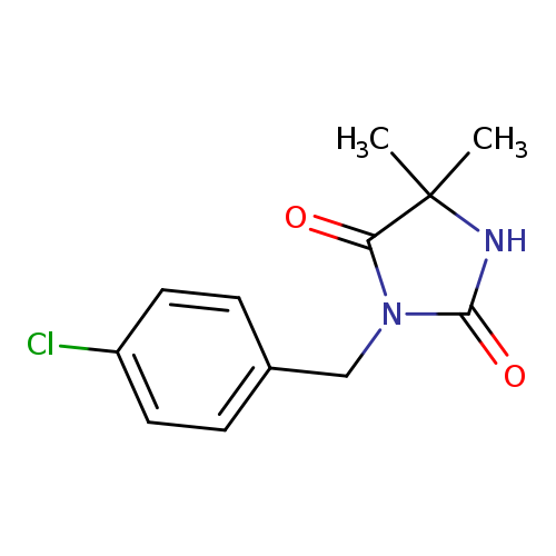 3-[(4-chlorophenyl)methyl]-5,5-dimethylimidazolidine-2,4-dione