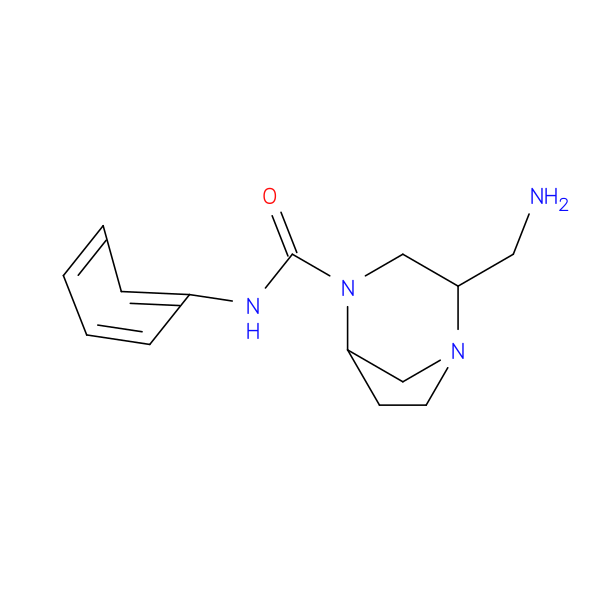 2-(aminomethyl)-N-phenyl-1,4-diazabicyclo[3.2.1]octane-4-carboxamide