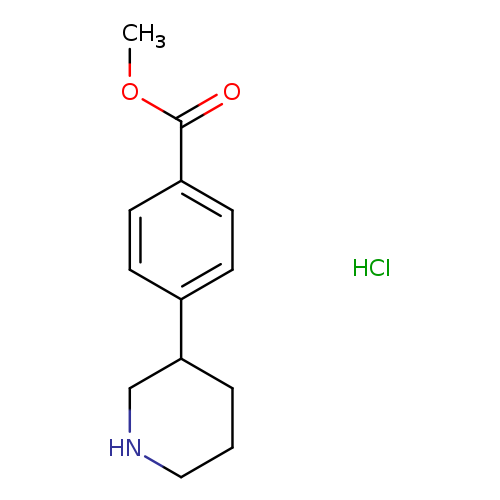 METHYL 4-(PIPERIDIN-3-YL)BENZOATE HYDROCHLORIDE