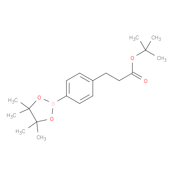 tert-Butyl 3-(4-(4,4,5,5-tetramethyl-1,3,2-dioxaborolan-2-yl)phenyl)propanoate