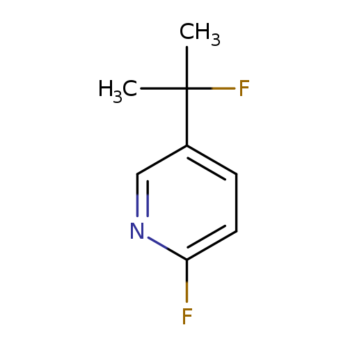 2-fluoro-5-(2-fluoropropan-2-yl)pyridine