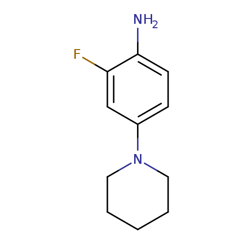 2-fluoro-4-(piperidin-1-yl)aniline