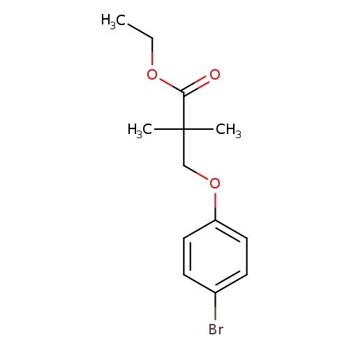 3-(4-Bromo-phenoxy)-2,2-dimethyl-propionic acid ethyl ester