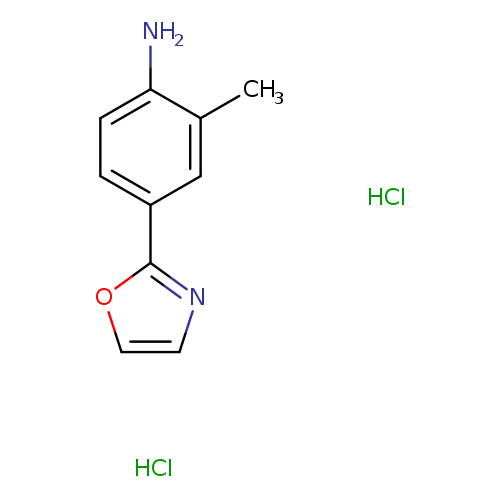 2-methyl-4-(1,3-oxazol-2-yl)aniline dihydrochloride
