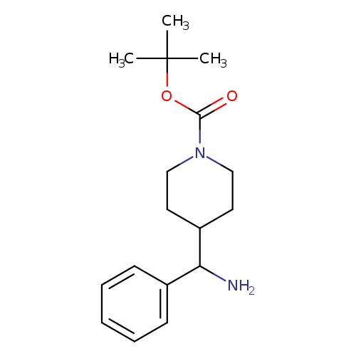 1-Boc-4-[amino(phenyl)methyl]piperidine