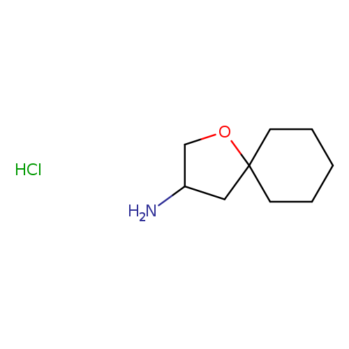 1-oxaspiro[4.5]dec-3-ylamine hydrochloride