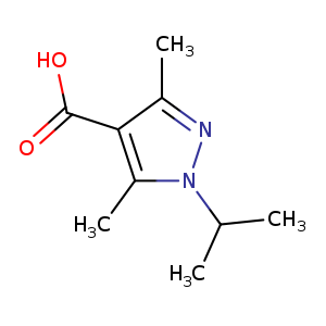 1H-Pyrazole-4-carboxylic acid, 3,5-dimethyl-1-(1-methylethyl)-