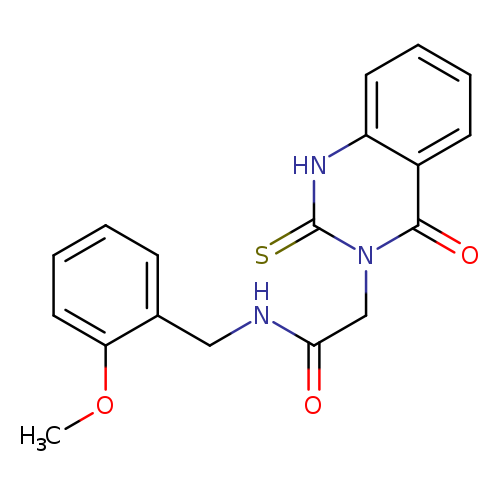 N-[(2-methoxyphenyl)methyl]-2-(4-oxo-2-sulfanylidene-1,2,3,4-tetrahydroquinazolin-3-yl)acetamide