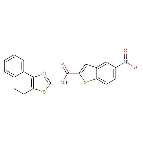 N-{4H,5H-naphtho[1,2-d][1,3]thiazol-2-yl}-5-nitro-1-benzothiophene-2-carboxamide