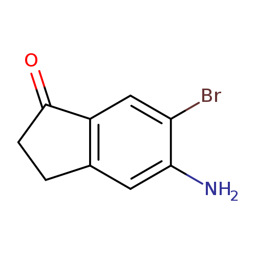 1H-Inden-1-one, 5-amino-6-bromo-2,3-dihydro-