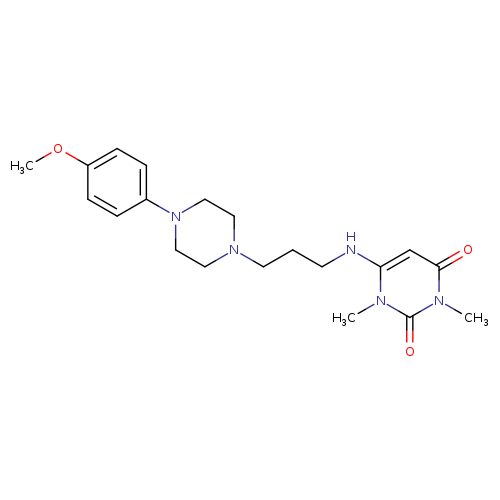 6-[[3-[4-(4-Methoxyphenyl)-1-piperazinyl]propyl]aMino]-1,3-diMethyl-2,4(1H,3H)-pyriMidinedione