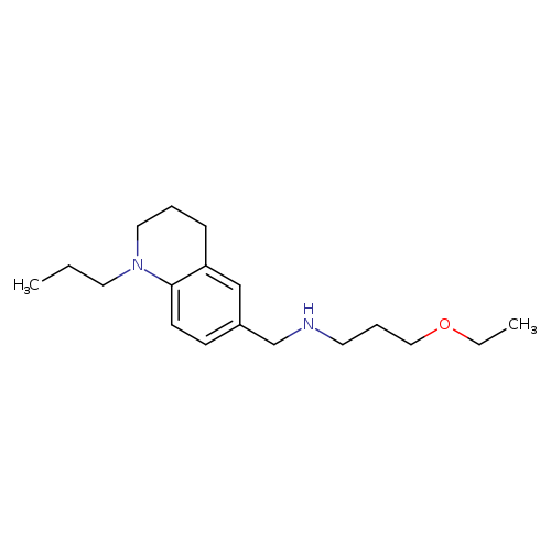 (3-Ethoxypropyl)[(1-propyl-1,2,3,4-tetrahydroquinolin-6-yl)methyl]amine
