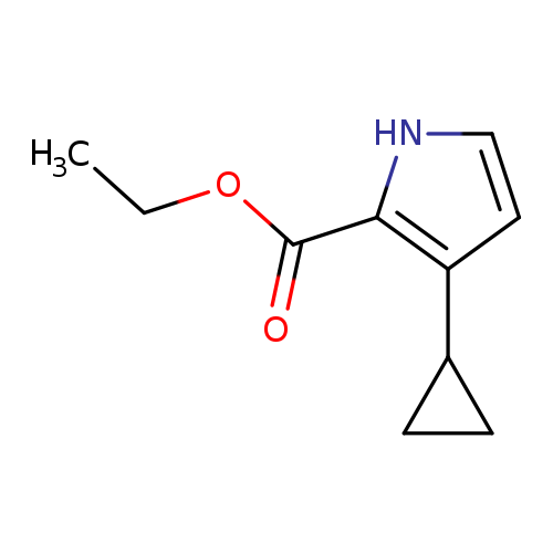 Ethyl 3-cyclopropyl-1H-pyrrole-2-carboxylate