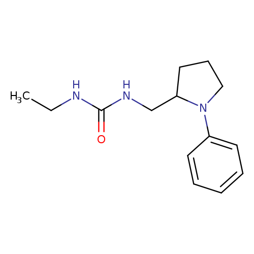 3-ethyl-1-[(1-phenylpyrrolidin-2-yl)methyl]urea