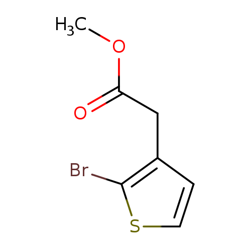 methyl 2-(2-bromothiophen-3-yl)acetate