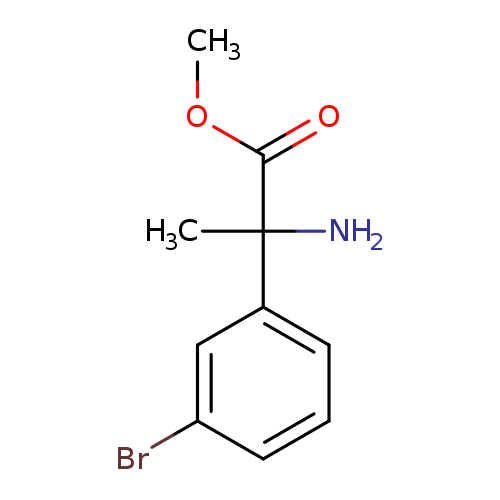 methyl 2-amino-2-(3-bromophenyl)propanoate
