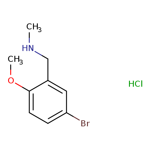 [(5-Bromo-2-methoxyphenyl)methyl](methyl)amine hydrochloride