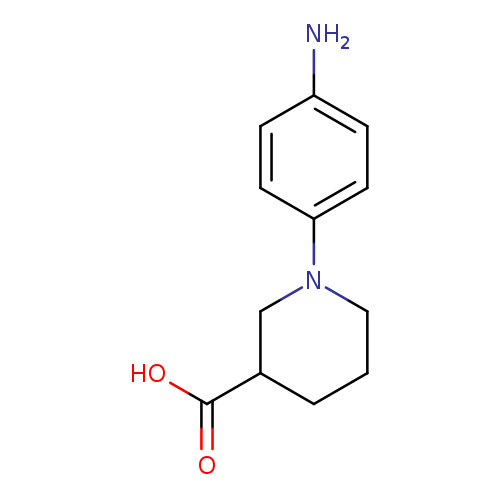 1-(4-Aminophenyl)piperidine-3-carboxylic acid