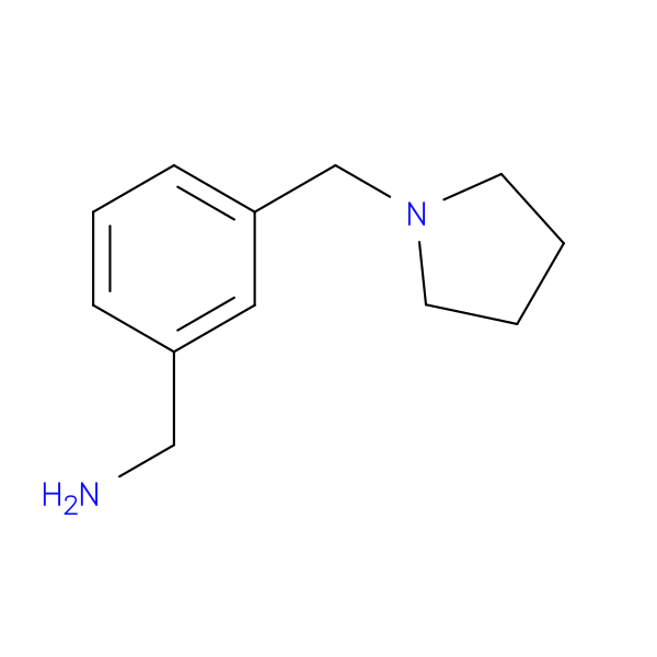 3-Pyrrolidin-1-ylmethyl-benzylamine