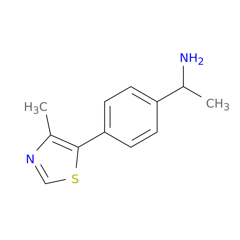 4-(4-Methyl-5-thiazolyl)-a-methyl-benzenemethanamine HCl
