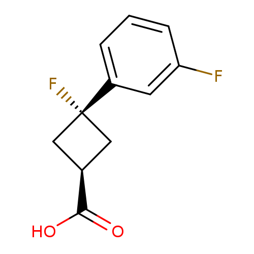 (1r,3r)-3-fluoro-3-(3-fluorophenyl)cyclobutane-1-carboxylicacid
