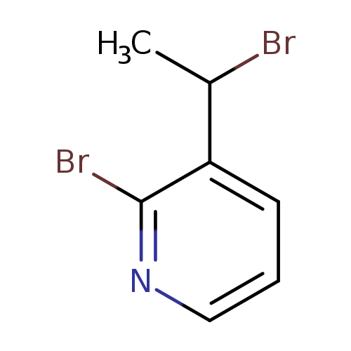 2-BROMO-3-(1-BROMOETHYL)PYRIDINE