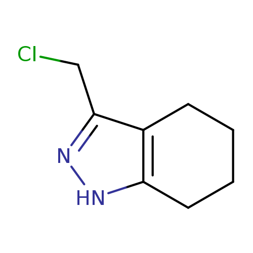 3-(Chloromethyl)-4,5,6,7-tetrahydro-1H-indazole