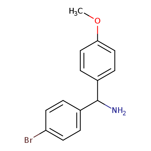 1-(4-Bromophenyl)-1-(4-methoxyphenyl)methylamine