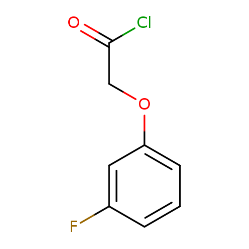 Acetyl chloride, (3-fluorophenoxy)-