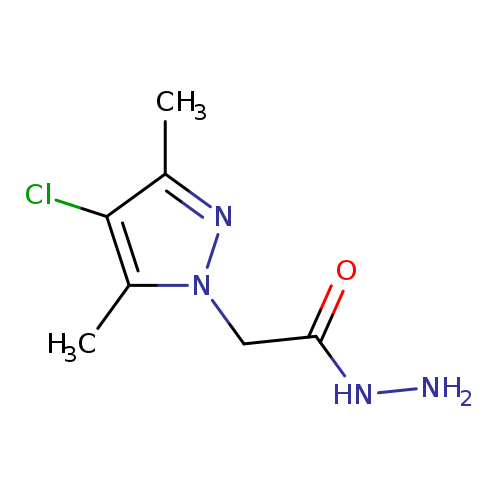 2-(4-chloro-3,5-dimethyl-1H-pyrazol-1-yl)acetohydrazide
