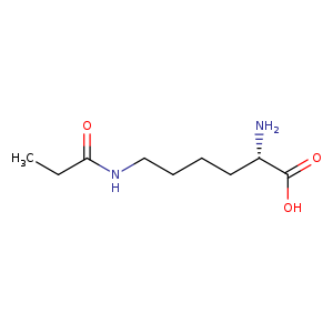 L-Lysine, N6-(1-oxopropyl)-