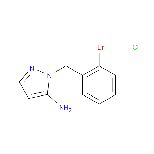 1-[(2-bromophenyl)methyl]-1H-pyrazol-5-amine hydrochloride