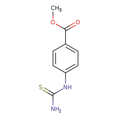methyl 4-(carbamothioylamino)benzoate