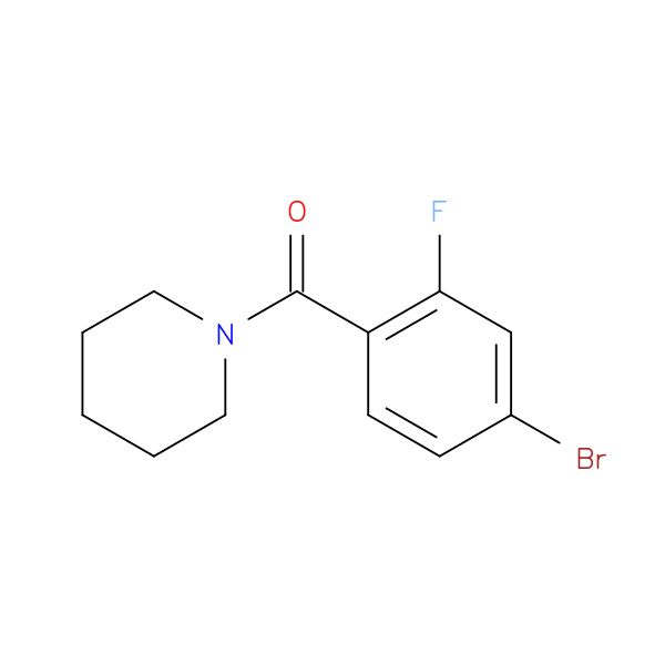 (4-Bromo-2-fluorobenzoyl)piperidine