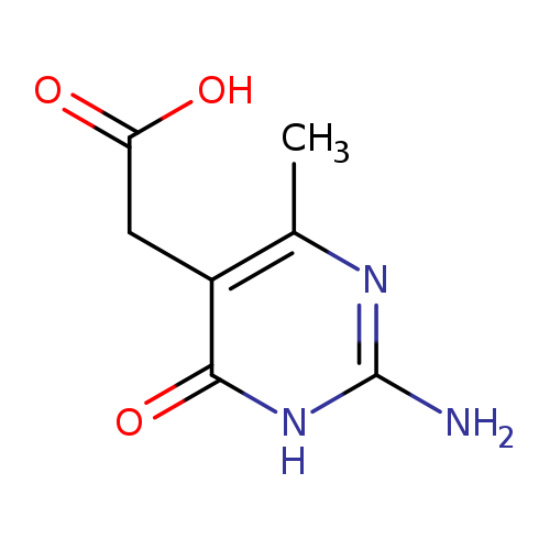 2-(2-Amino-4-methyl-6-oxo-1,6-dihydropyrimidin-5-yl)acetic acid