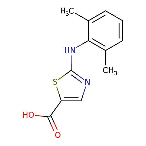 2-[(2,6-Dimethylphenyl)amino]-1,3-thiazole-5-carboxylic acid